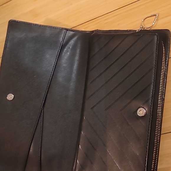 Victoria's Secret Black Wallet with Studs - Picture 4 of 4